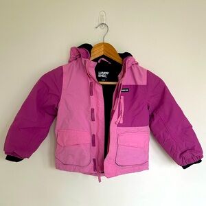 Lands End kids winter coat